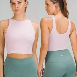 Lululemon Align High-Neck Tank Top in Pink Peony size 6